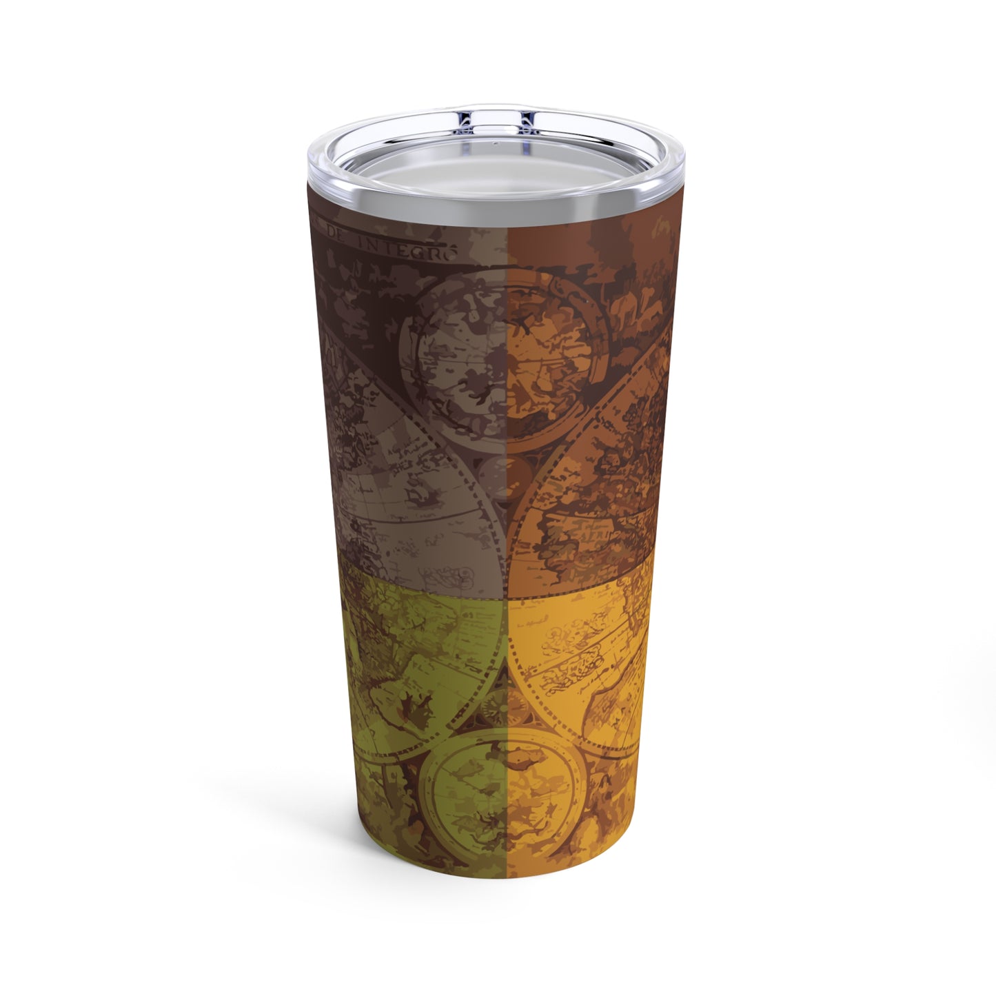 Ancient World Map 20oz Travel Tumbler