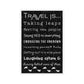 Travel Is Taking Leaps Sticker