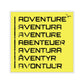 Adventure in 7 Languages Sticker