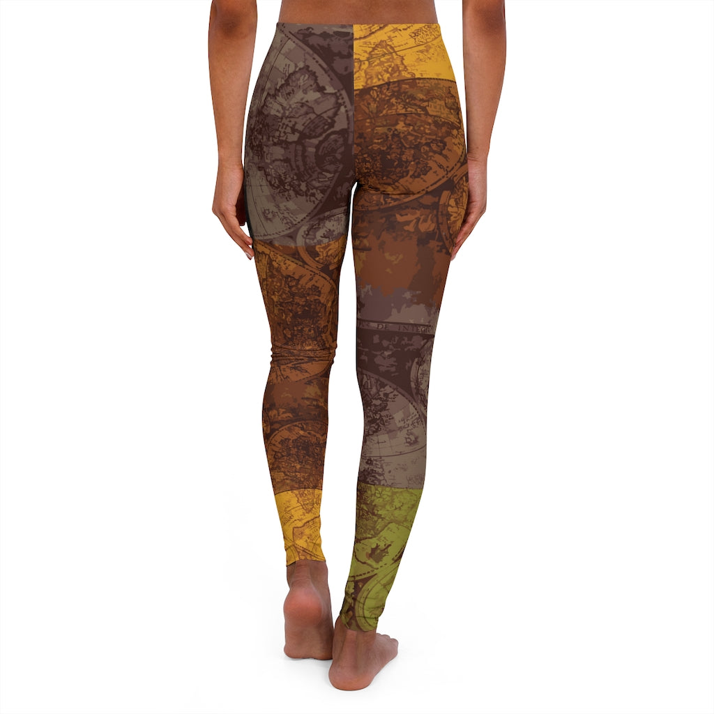 World hot sale print leggings