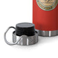 vacuum insulated travel water bottle non-leaking cap