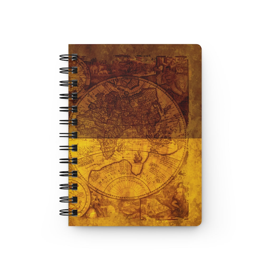 Vintage Map Travel Notebook