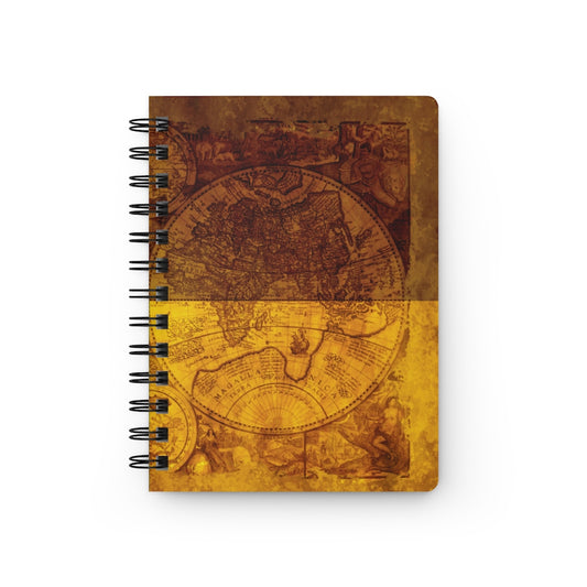 Vintage Map Travel Notebook