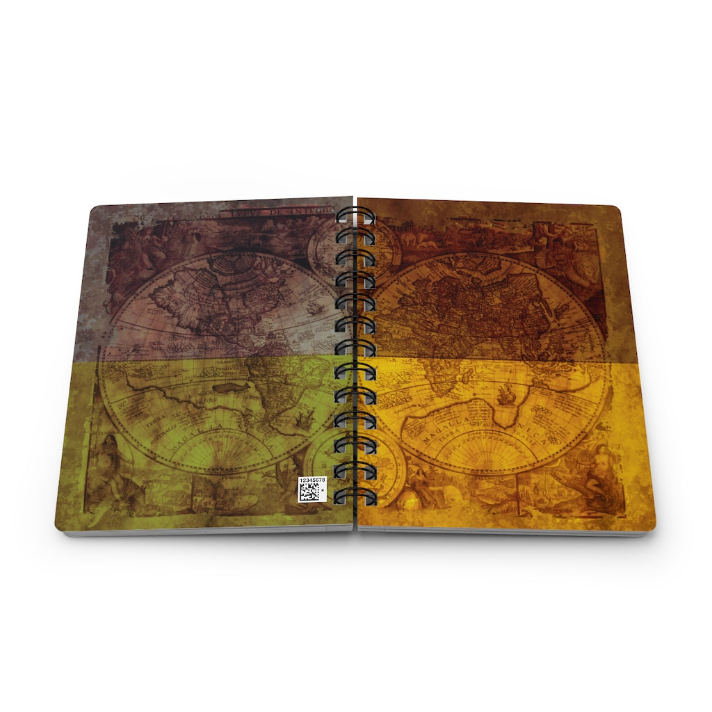 world map journal