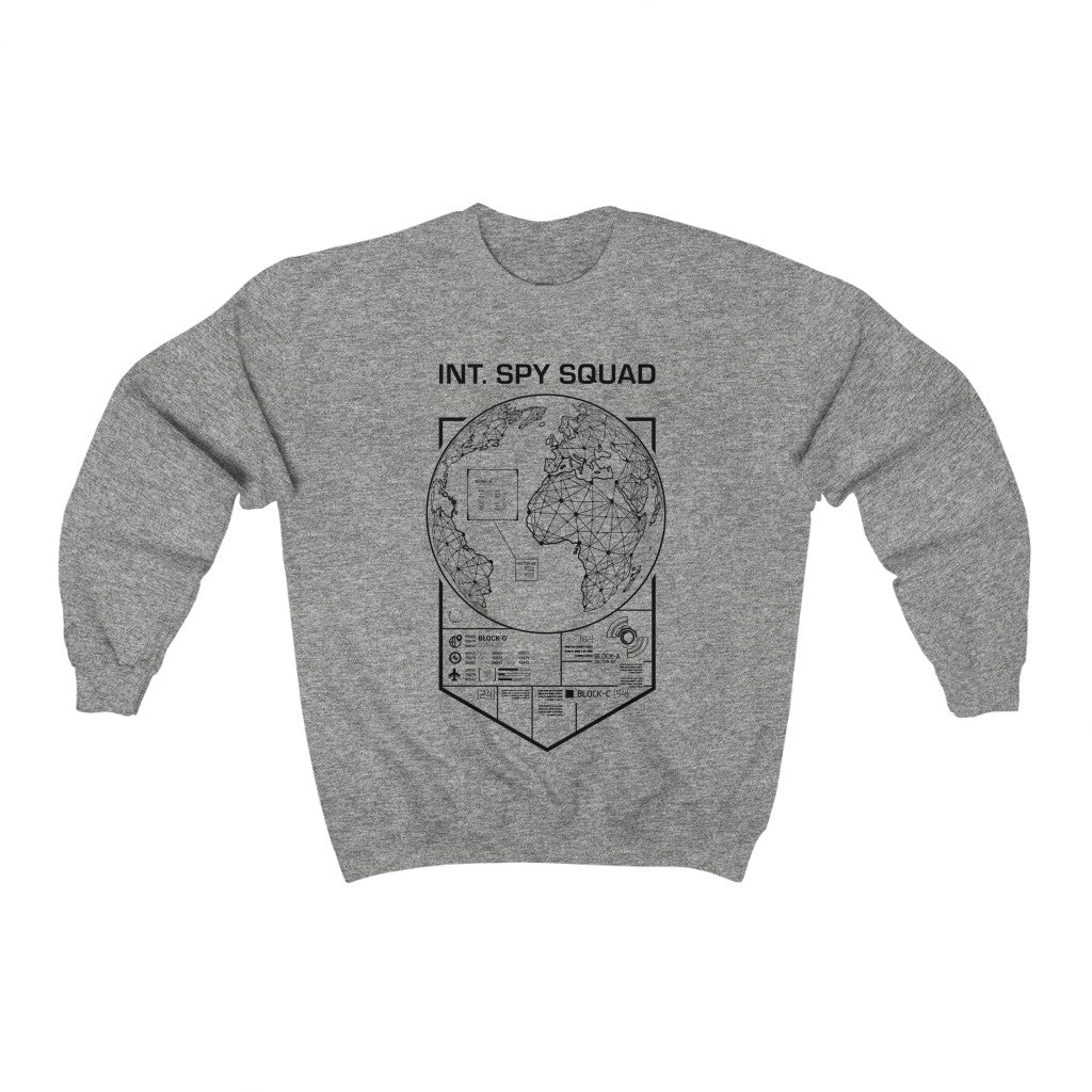 International Spy Squad Crewneck Sweatshirt - Unisex