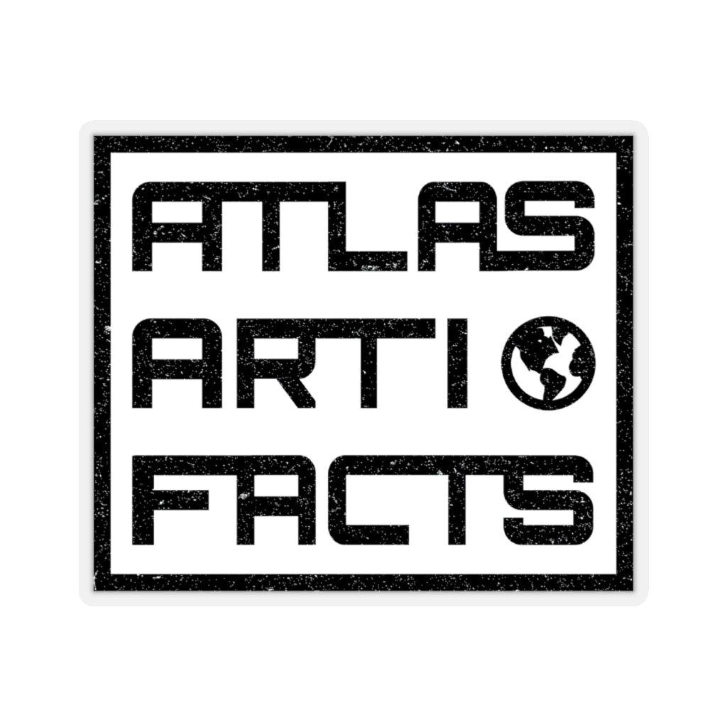 Atlas Artifacts Square Sticker