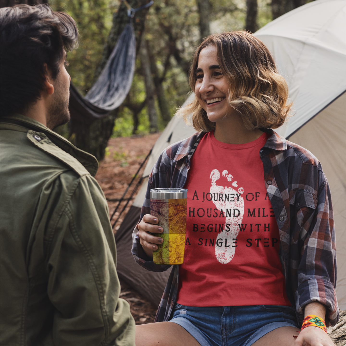 hiking t-shirt